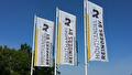 Vlaggen met logo Houthandel Reinders